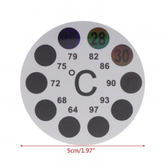STR-6497 Aquarium Fish Tank Thermometer Temperature Sticker