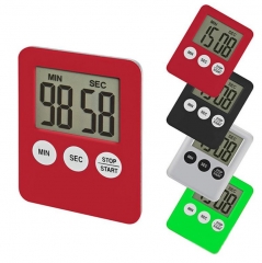 YH-KT02 Super Thin LCD Digital Screen Kitchen Timer Square Cooking Count Up Countdown Alarm Magnet Clock Temporizador