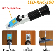 LED-RHC-100 ATC Clinical 0-12g/dl 1.000-1.050sg optical refractometer