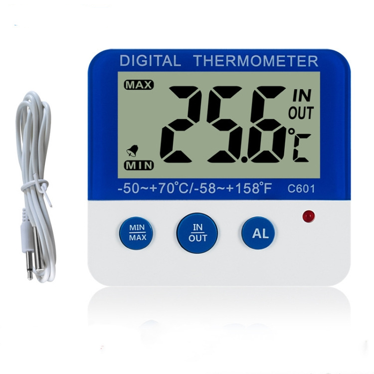 YH-C601 Digital Min-Max Alarm Refrigerator Fridge Freezer