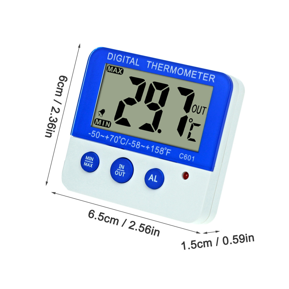 YH-C601 Digital Min-Max Alarm Refrigerator Fridge Freezer