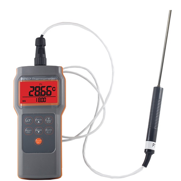AZ 8822 IP67 HACCP Thermometer RTD Pt 100 Temperature Sensor with