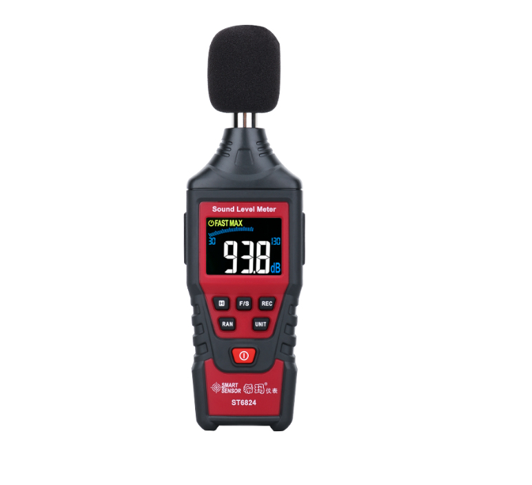 Digital Sound Level Noise Meter Decibel Detector Audio Tester Color LCD ...