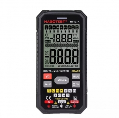 HT127A 6000 Capacitance Smart Digital Multimeter Professional Measurement with TN Display DCA ACA Current Meter