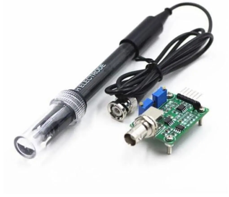 EC-301 Liquid PH Value Detection Sensor Module PH Electrode Probe BNC ...