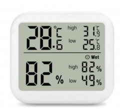 DT-17 Thermometer Hygrometer Meter Temperature Humidity Gauge Meter Thermo-Hygrometer Weather Station