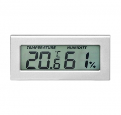 DT-9076 LCD Digital Screen Precision Refrigerator Thermometer Adjustable Stand Magnet Waterproof Thermo-hygrometer