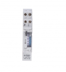 TM-136 110-240V 16A 15 Minutes Mechanical Timer 24 Hours Programmable Din Rail Timer Time Switch Relay Measurement Analysis Instruments