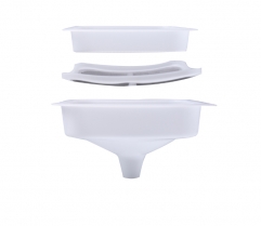 Plastic Double Honey Strainer Multi-function Honey Filter