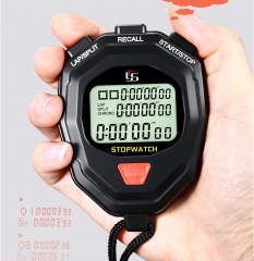 YS-3001b 100 Memory Electronic Stopwatch Chronograph Sports Training Track