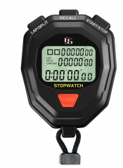 YS-3001b 100 Memory Electronic Stopwatch Chronograph Sports Training Track