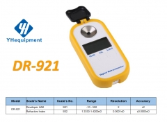 DR-921	Developer HA0 	Refractive Index