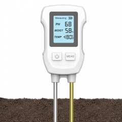 3in-1 Soil Moisture Meter Digital Plant Temperature/Soil Moisture/PH Meter/ Backlight LCD display Soil Test Meter for Gardening, Farming and Outdoor Plants