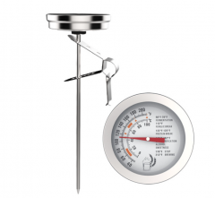 Stainless steel Fernebration brewing thermometer