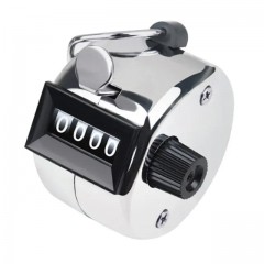 MC-008B Portable 4 Digit Number Handheld Tally Counter Mini Mechanical Digital Manual Counting Hand Click Golf Clicker