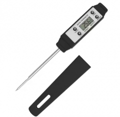 E-9C Digital Food Thermometer Plastic Kitchen Thermometer for Home Cooking BBQ