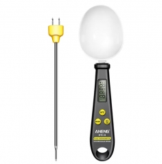 HTC-6 Electronic Household 500g Measuring Multifunctional Digital Display Thermometer Two in One Food Electronic Kitchen Spoon Scale