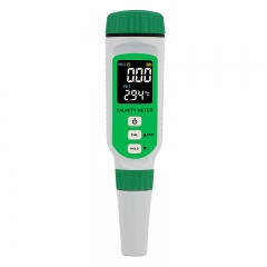 AR8212+ Portable High Precision Digital Salinity Meter for Swimming Pools Water Quality Tester Analyzer