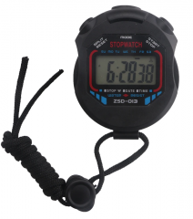 ZSD-013 Handheld Digital LCD Chronograph Sports Counter Stopwatch Timer Alarm Stop Watch
