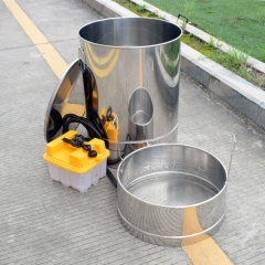 Beekeeping Equipment Stainless Steel Beeswax Melter Steam Wax Melter With Dampfmeister Steam Generator