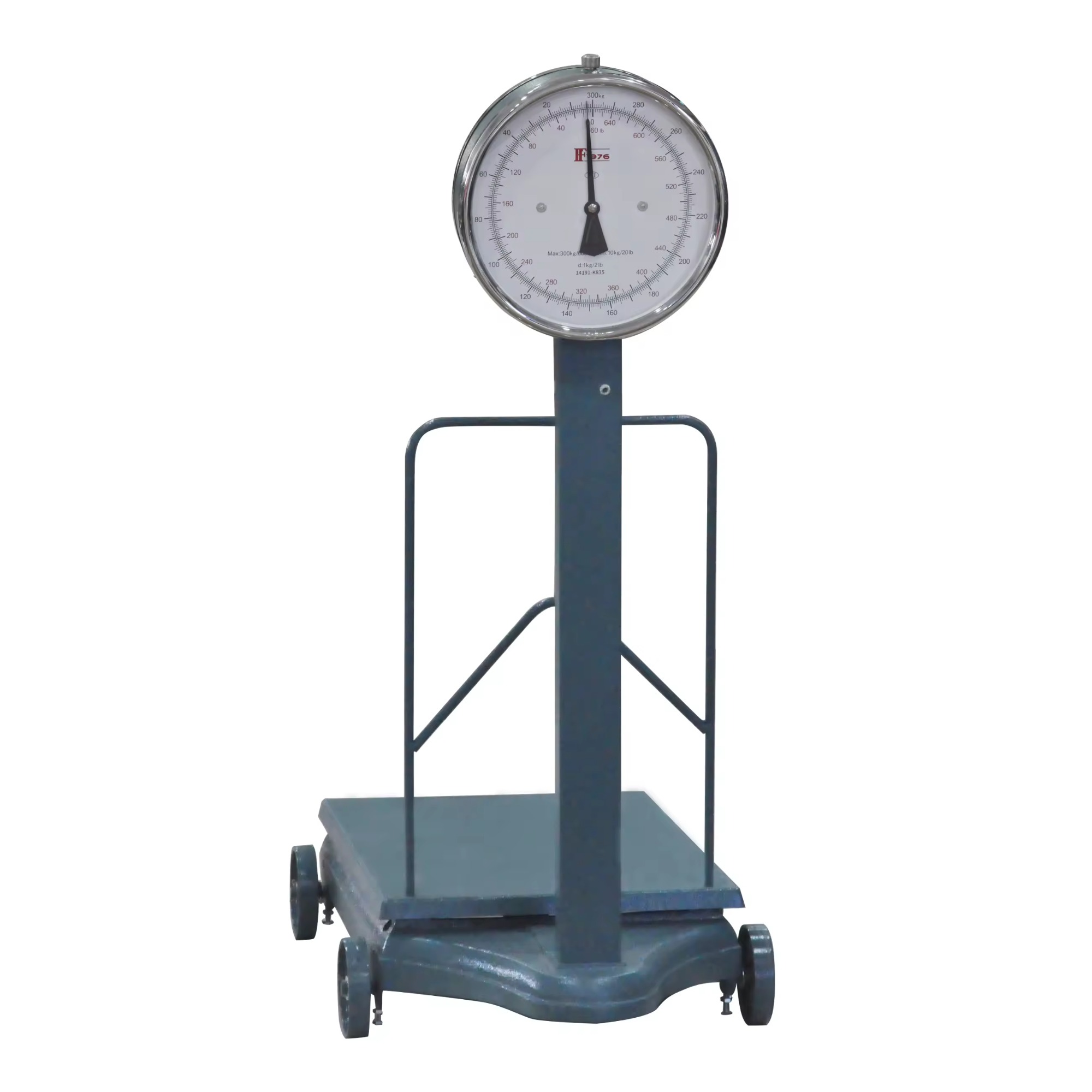 Pointer Scale FF1976-K835 Pig Iron Scale Platform Scale 300kg/500kg Mechanical Spring ...