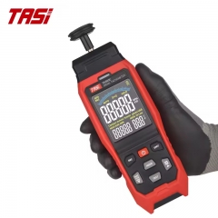 TASI TA503C 2in1 Digital Laser Handheld Tachometer Non-Contact & Contact Speed Measuring Instrument with USB #TA503C