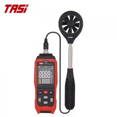 TASI TA642C USB Connection Anemometer New Arrival Wind Meter and Air Temperature Flow Velocity Meter Testing Equipment