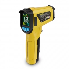 800A Digital Handheld -50 to 800 Degree LCD Display 2% Accuracy Gun Type Temperature Measurement Tool Industrial Thermometer