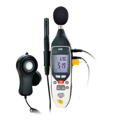 CEM DT-859B 5 in 1 Multifunction Environment Meter Sound Level Meter, Light Meter, Humidity /Temperature Meter and Anemometer