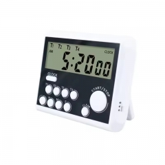 YS-355 Digital Kitchen Timer 4/5 Channels Count UP/Down Timer Cooking Timer Stopwatch Large Display Adjustable Volume Alarm Clocks