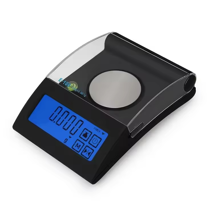 E100 100g/0.001g Gold Jewelry Scale Balance Scale Carat Measurement ...