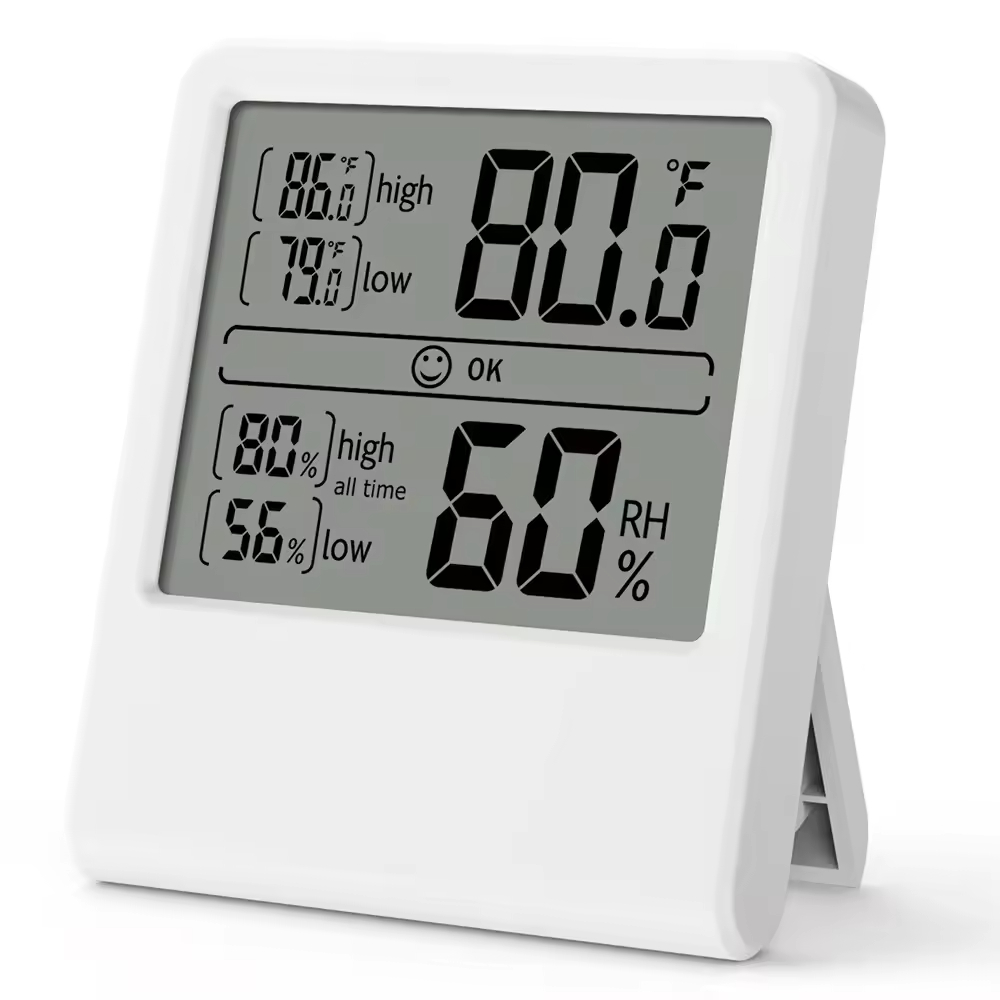 MCR-06Y Ultra-Thin Indoor Electronic Temperature Humidity Meter ...