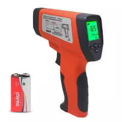 DT750 Portable Digital Non-Contact Infrared Industrial Thermometer Laser Temperature Gun ABS Material OEM Customizable for Oil Checks