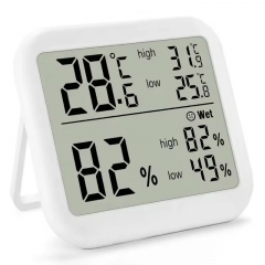 TH032 Factory Manufacture Indoor Outdoor Digital Thermometer Hygrometer Weather Station with LCD