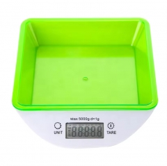 DY-2507 5kg/1g Unique Design Electronic Digital Kitchen Scale for Liquid Milk Battery Powered Maximum Weight 5kg Display Type Digital Display