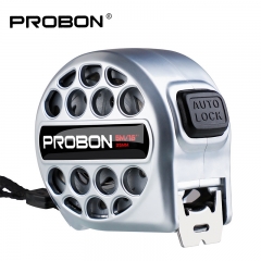 PRO-J238 New Waterproof Stainless Steel Anti-rust Tape Measure with Self-locking and Hollowed-out Design Measuring Tape