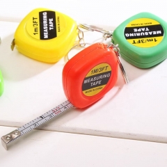 PRO-1M3FT Soft Tape Measure 1m/3FT Retractable PVC Mini Portable Imperial Measurement System Small Keychain Promotional