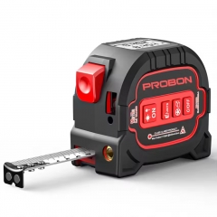 Pro-12 Factory Price Measuring Instrument Intelligent Automatic Tape Measure 3-in-1 Electronic Laser Measure