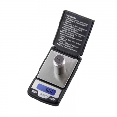 DZ1-608 ABS Environmentally Friendly Plastic Electronic Scale Pocket Size 100g/200gx0.01g Gold Weight Jewelry Scale Handy Scale