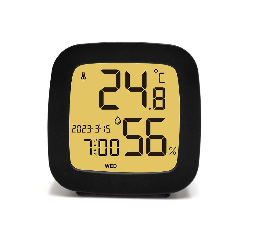 New hot selling Multifunctional LCD alarm clock with temperature and ...