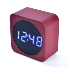 HX-TK906 clock factory supply square led alarm clock student led clock