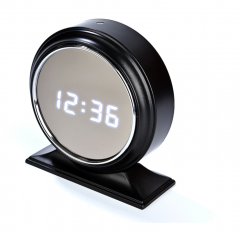 HX-904B Small LED Alarm Clock Desk LED Clock Voice Wake Up