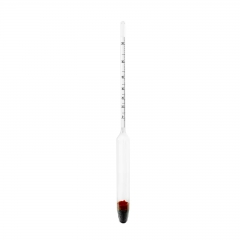 0-60% Alcohol Hydrometer Glass Tester Alcohol Density Meter for Easy Read