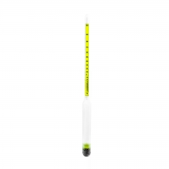 Alcoholmeter 0-200% Proof and Tralle's Scale Alcohol Tester Hydrometer Glass Alcohol Measuring Alcohol Hydrometer