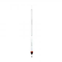 Portable Multifunctional 0-100% Alcohol Hydrometer With Thermometer Homebrew Equipment and for Laboratory