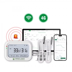 Coeus-4G Real Time Monitoring Temperature and Humidity Data Logger Recorder With 4G&WIFI