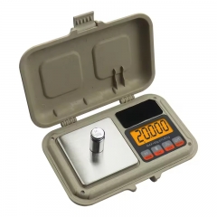BIO-B-200 200g/0.01g Compact Digital Pocket Scale LCD Backlight with Resolution ABS Material Jewelry Weight Measurement Battery Capacity