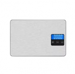 YW-C034 5KG/1g Waterproof Digital Electronic Weighing Stainless Steel Kitchen Food Scale with Backlight LCD Display