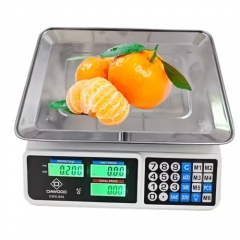 DWS-809 30kg Green Backlight Electronic Balance Digital Pricing Scale Electronic Digital Weighing Scale ACS 40kg Supermarket Price Scale