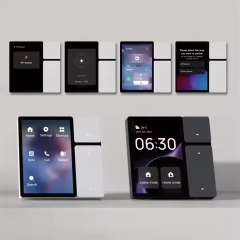 Smart Home Tuya Zigbee Smart Control Screen 3.5" Remote & Voice Controlled Supports Calendar App Control&Family Sharing
